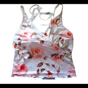Camisole Floral Halter Top